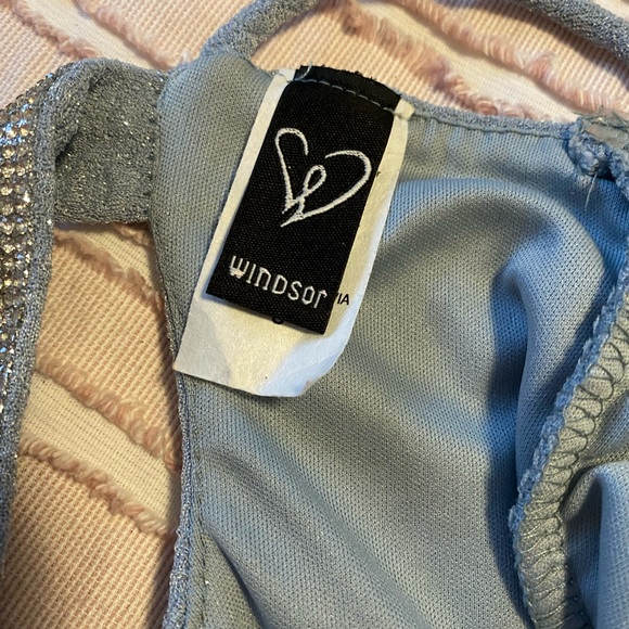 Windsor grey/blue homecoming dress - Picture 4 of 5